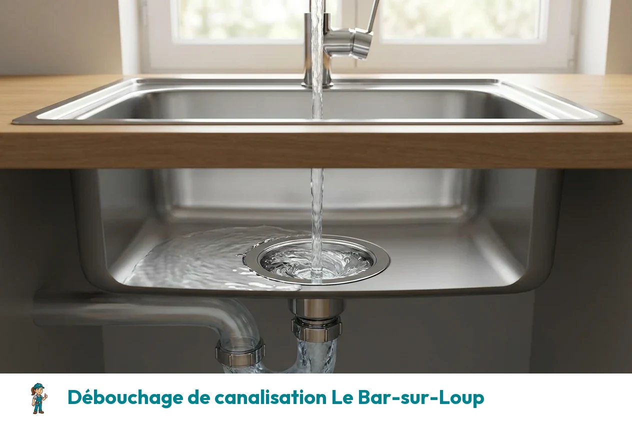 Débouchage de canalisation à Le Bar-sur-Loup