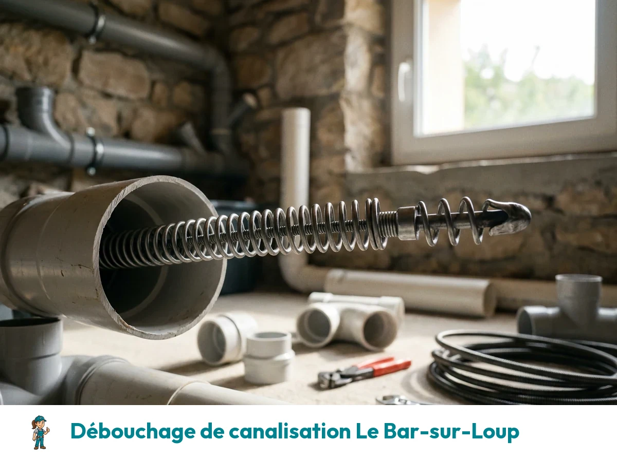 Débouchage de canalisation à Le Bar-sur-Loup