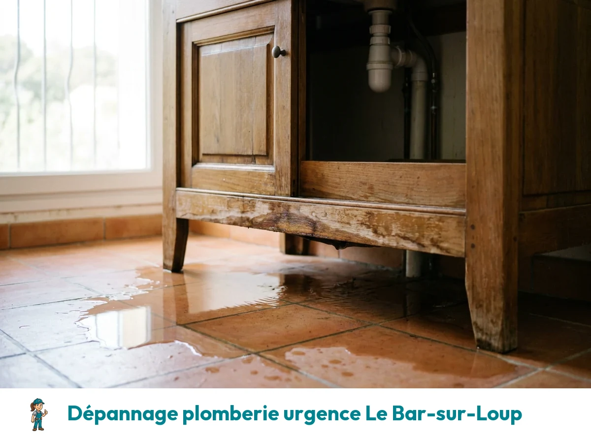 Dépannage plomberie urgence à Le Bar-sur-Loup