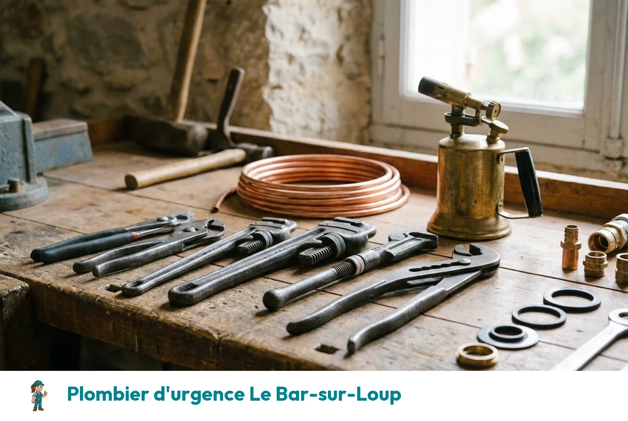 Plombier d'urgence à Le Bar-sur-Loup