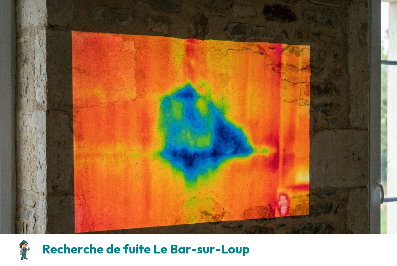 Recherche de fuite à Le Bar-sur-Loup