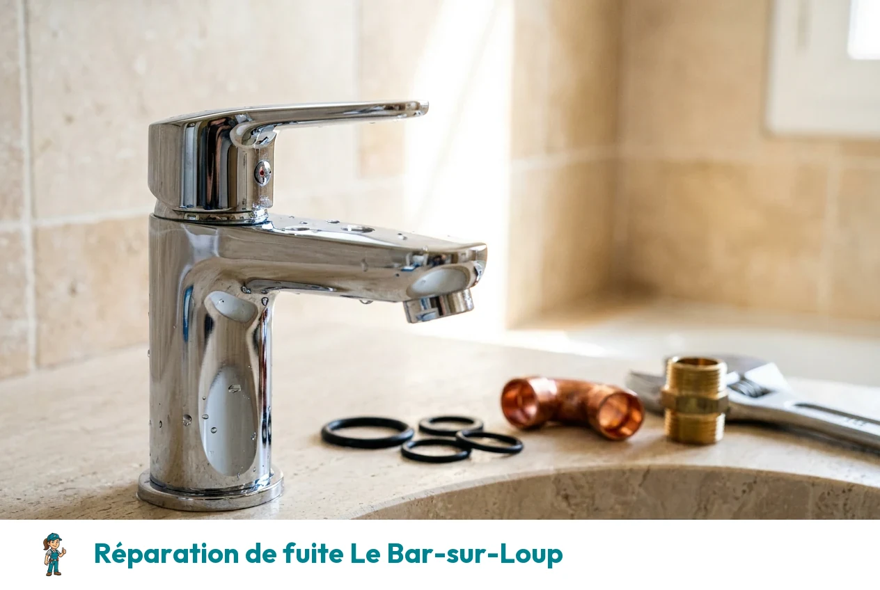 Réparation de fuite à Le Bar-sur-Loup