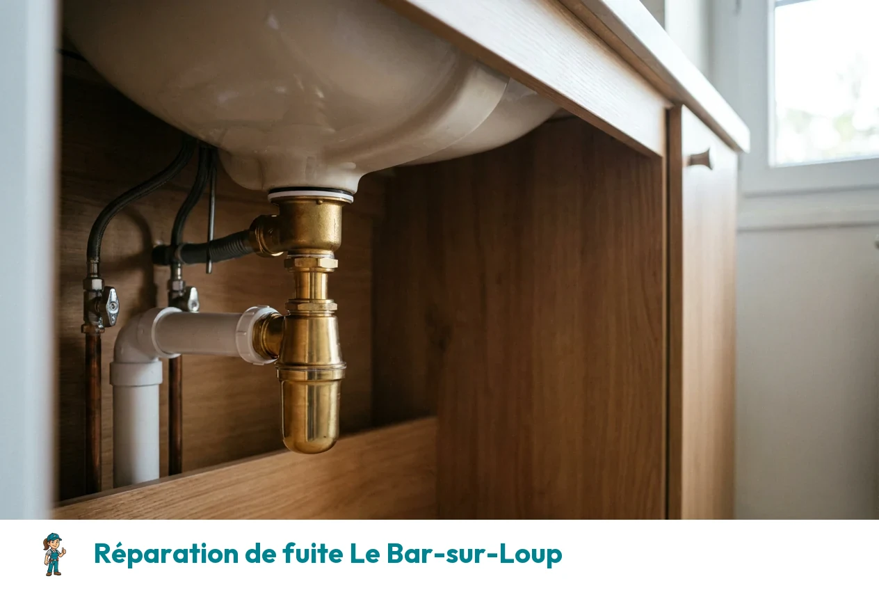 Réparation de fuite à Le Bar-sur-Loup